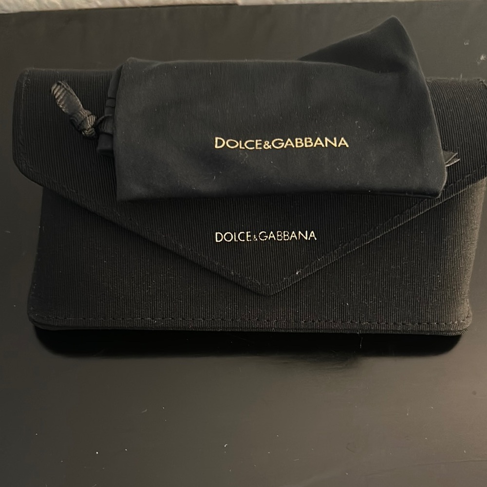 Dolce & Gabbana Black Sunglasses Cased
